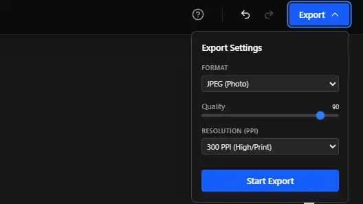 Exporting Instructions